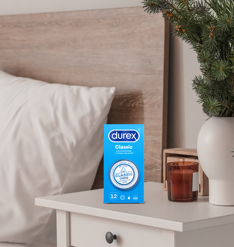 Презервативы DUREX Classic, 12шт, вид