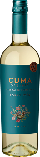 Вино CUMA Торронтес Органик белое сухое, 0.75л, картинка