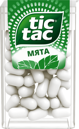 Драже TIC-TAC Мята, 16г, детальное фото
