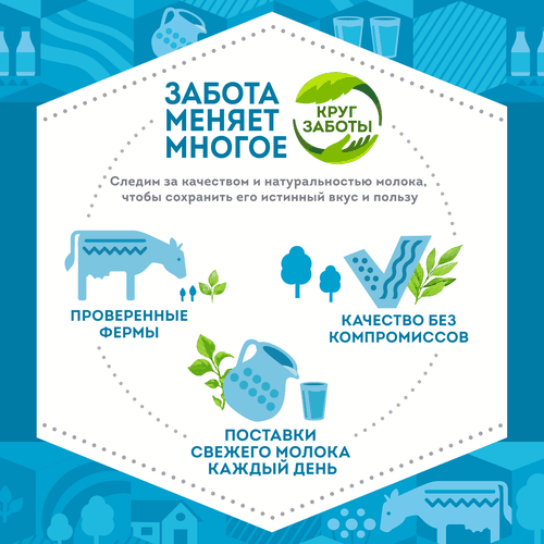 Молоко стерилизованное ДОМИК В ДЕРЕВНЕ 1,5%, без змж, 950г, вид