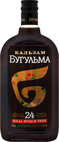 Бальзам БУГУЛЬМА 40%, 0.5л, вид