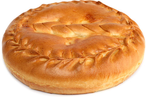 Пирог с красной рыбой ЛЕНТА FRESH, весовой, картинка