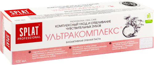 Зубная паста SPLAT Ультракомплекс профессиональная, 100мл, изображение