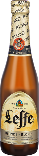 Пиво светлое LEFFE Blonde Blond фильтрованное пастеризованное 6–6,6%, 
0.33л, вид