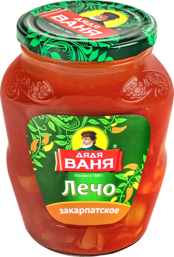 Лечо ДЯДЯ ВАНЯ Закарпатское, 680г, крупный план