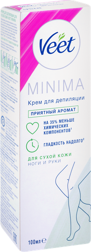 Крем для депиляции VEET для сухой кожи, 100мл, вид