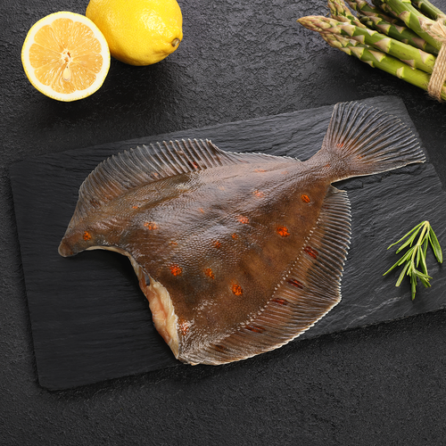 Камбала потрошеная без головы ЛЕНТА FRESH, весовая, изображение