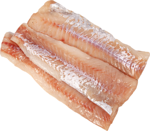 Минтай филе без кожи (из замороженного сырья) ЛЕНТА FRESH, весовой, фотография