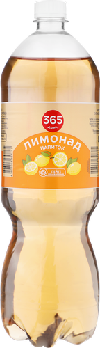 Напиток 365 ДНЕЙ Лимонад газированный, 1.5л, картинка
