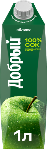 Сок ДОБРЫЙ Яблоко, 1л, изображение