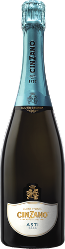 Вино игристое CINZANO Асти белое сладкое, 0.75л, вид