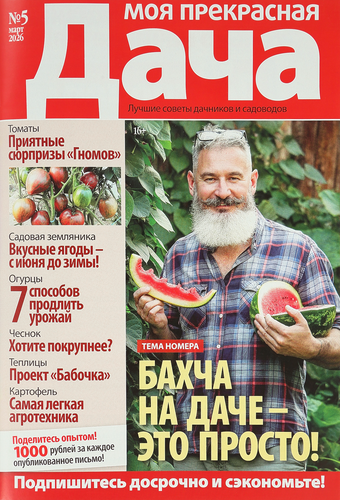 Газета Моя прекрасная дача, крупный план