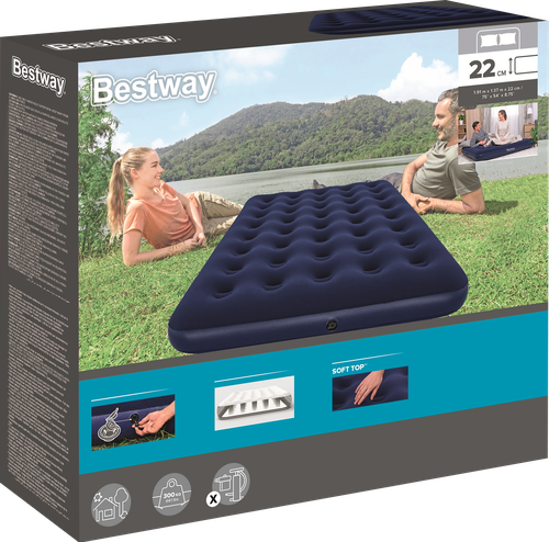 Матрас надувной BESTWAY Pavillo 191х137х22см, Арт. 67002, изображение