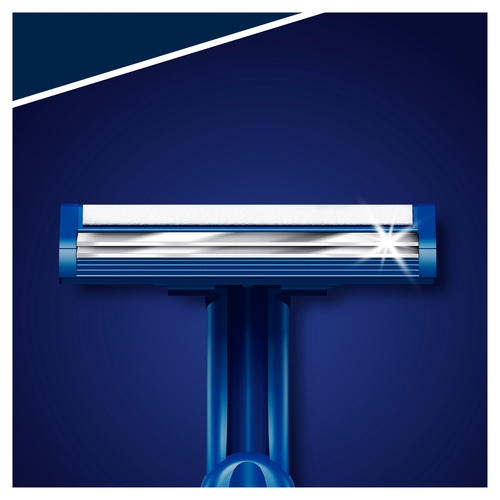 Станок для бритья одноразовый GILLETTE Blue II, 5шт, картинка