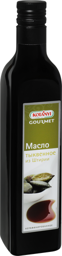 Масло тыквенное KOTANYI Gourmet Grand Finesse, 500г, изображение