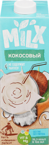 Напиток соевый MILX Кокосовый 1,3%, 1000мл, детальное фото