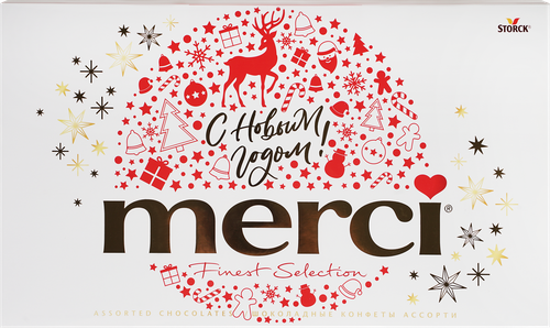Конфеты MERCI Finest selection Ассорти, 400г, фото