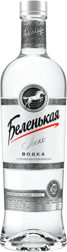 Водка БЕЛЕНЬКАЯ Люкс 40%, 1л, детальное фото