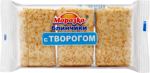 Блинчики МОРОЗКО с творогом, 210г, изображение