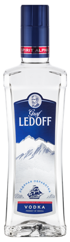 Водка GRAF LEDOFF 40%, 0.5л