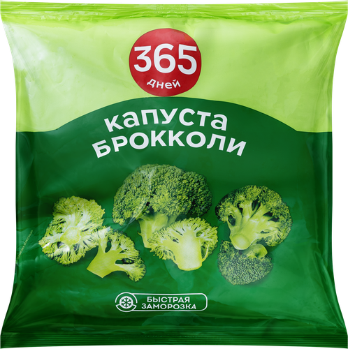 Капуста брокколи замороженная 365 ДНЕЙ, 400г, картинка