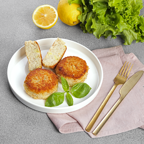 Котлета рыбная ЛЕНТА FRESH, весовая, фотография