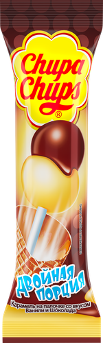 Карамель CHUPA CHUPS Двойная порция ассорти, 16,8г, фото