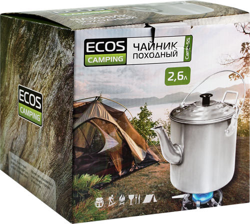 Чайник походный Camp-S5 2.6л, алюминиевый, Арт. 991010, картинка