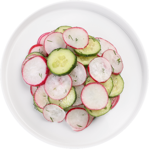 Салат из редиса ЛЕНТА FRESH, весовой, 0,3 кг, изображение