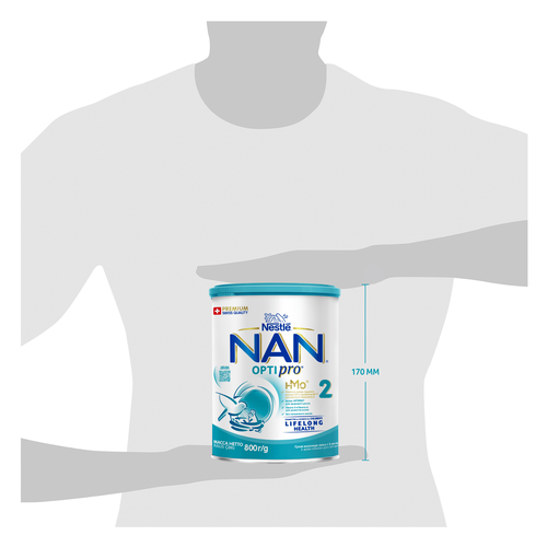 Смесь детская NAN 2 OptiPro, с 6 месяцев, 800г, вид