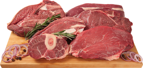 Тазобедренная часть говядины на кости ЛЕНТА FRESH, весовая, картинка