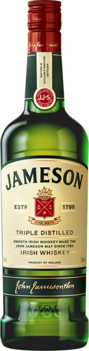 Виски JAMESON Ирландский купажированный 40%, 0.7л, картинка