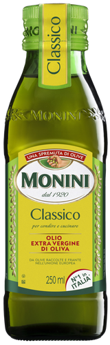 Масло оливковое MONINI Classico Extra Vergine, нерафинированное, 250мл, детальное фото