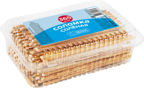 Соломка 365 ДНЕЙ соленая, 300г, изображение