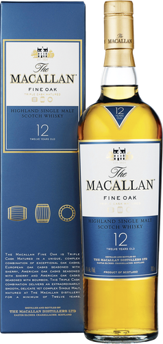 Виски MACALLAN Трипл Каск&nbsp;Мейчурд Шотландский односолодовый 12 лет,  40%, п/у, 0.7л, картинка