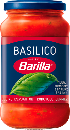 Соус томатный BARILLA Basilico, с базиликом, 400г, изображение