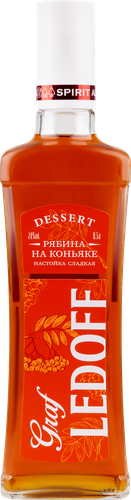 Настойка ТАТСПИРТПРОМ Рябиновая на коньяке сладкая 24%, 0.5л
