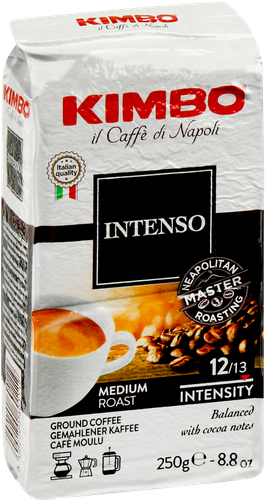 Кофе молотый KIMBO Aroma Intenso натуральный, 250г, изображение