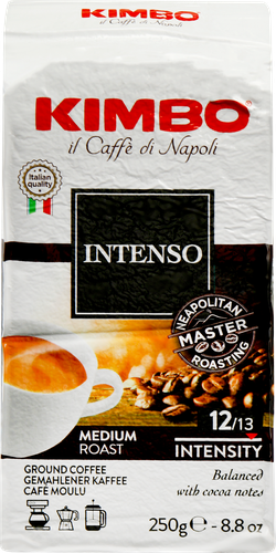 Кофе молотый KIMBO Aroma Intenso натуральный, 250г, фото