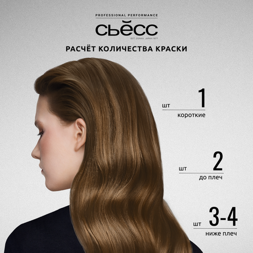 Краска для волос СЬЁСС Color 5–8 Ореховый светло-каштановый, 115мл, детальное фото
