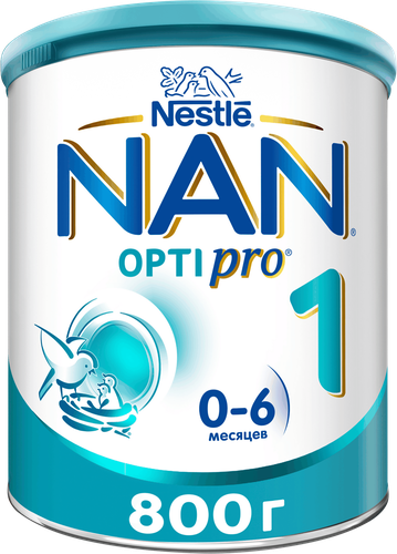 Смесь детская NAN 1 OptiPro, с рождения, 800г, изображение