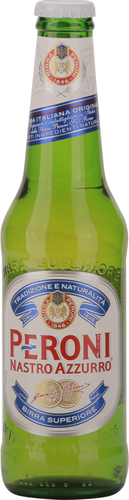 Пиво светлое NASTRO AZZURRO фильтрованное пастеризованное 5%, 0.33л