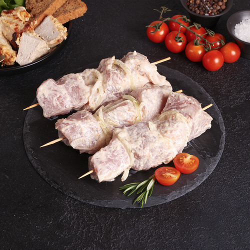 Шашлык из свиной корейки в маринаде ЛЕНТА FRESH, изображение