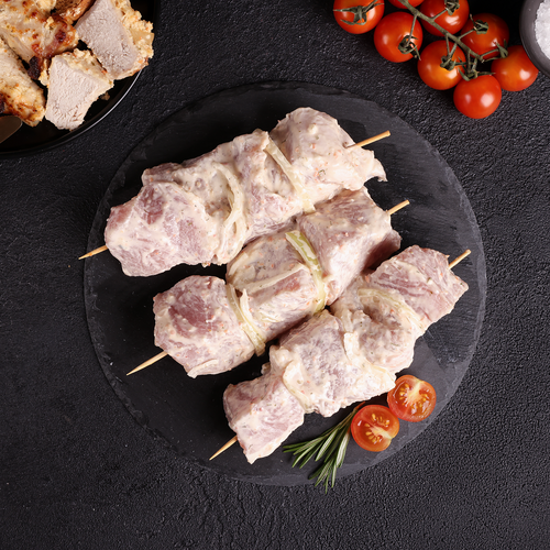 Шашлык из свиной корейки в маринаде ЛЕНТА FRESH, изображение