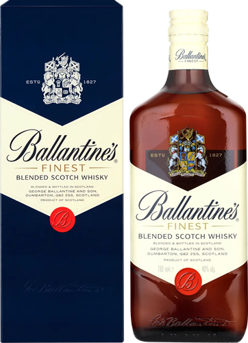 Виски BALLANTINE'S Файнест шотландский купажированный 40%, п/у, 0.7л, детальное фото