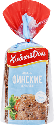 Хлебцы зерновые ХЛЕБНЫЙ ДОМ Финские, 280г, изображение