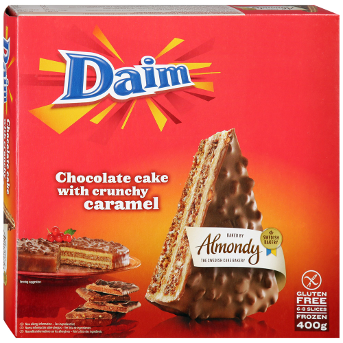 Торт замороженный ALMONDY Daim Миндальный, 400г, детальное фото