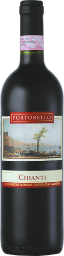 Вино PORTOBELLO Портобелло Кьянти красное сухое, 0.75л, детальное фото