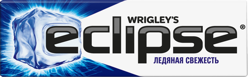 Жевательная резинка ECLIPSE Ледяная Свежесть с ароматом ментола и мяты, 13,6г, фотография