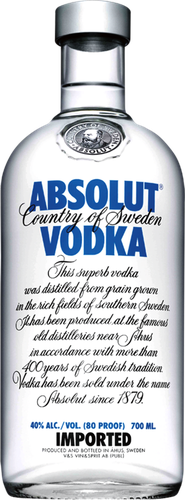 Водка ABSOLUT 40%, 0.7л, фото